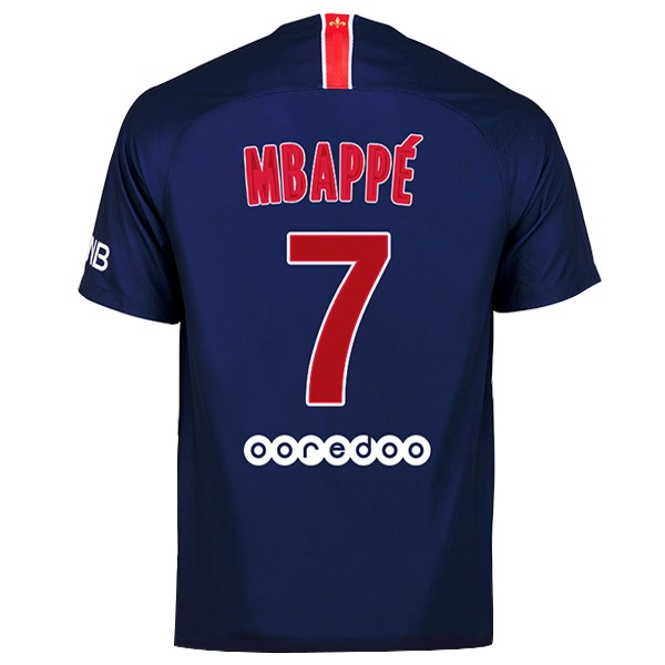 Camiseta Paris Saint Germain 1ª Mbappe 2018-2019 Azul